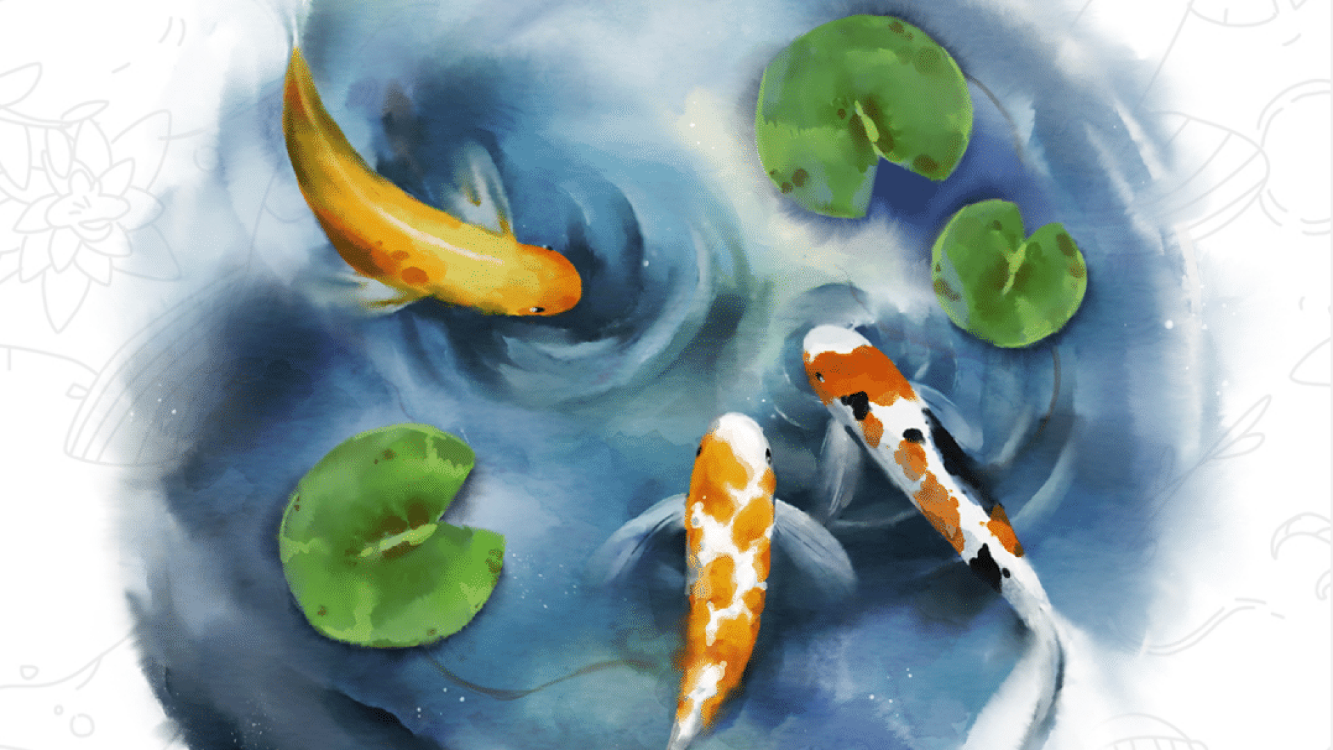 Tileplacement board game Koi Garden wants to help players relax and